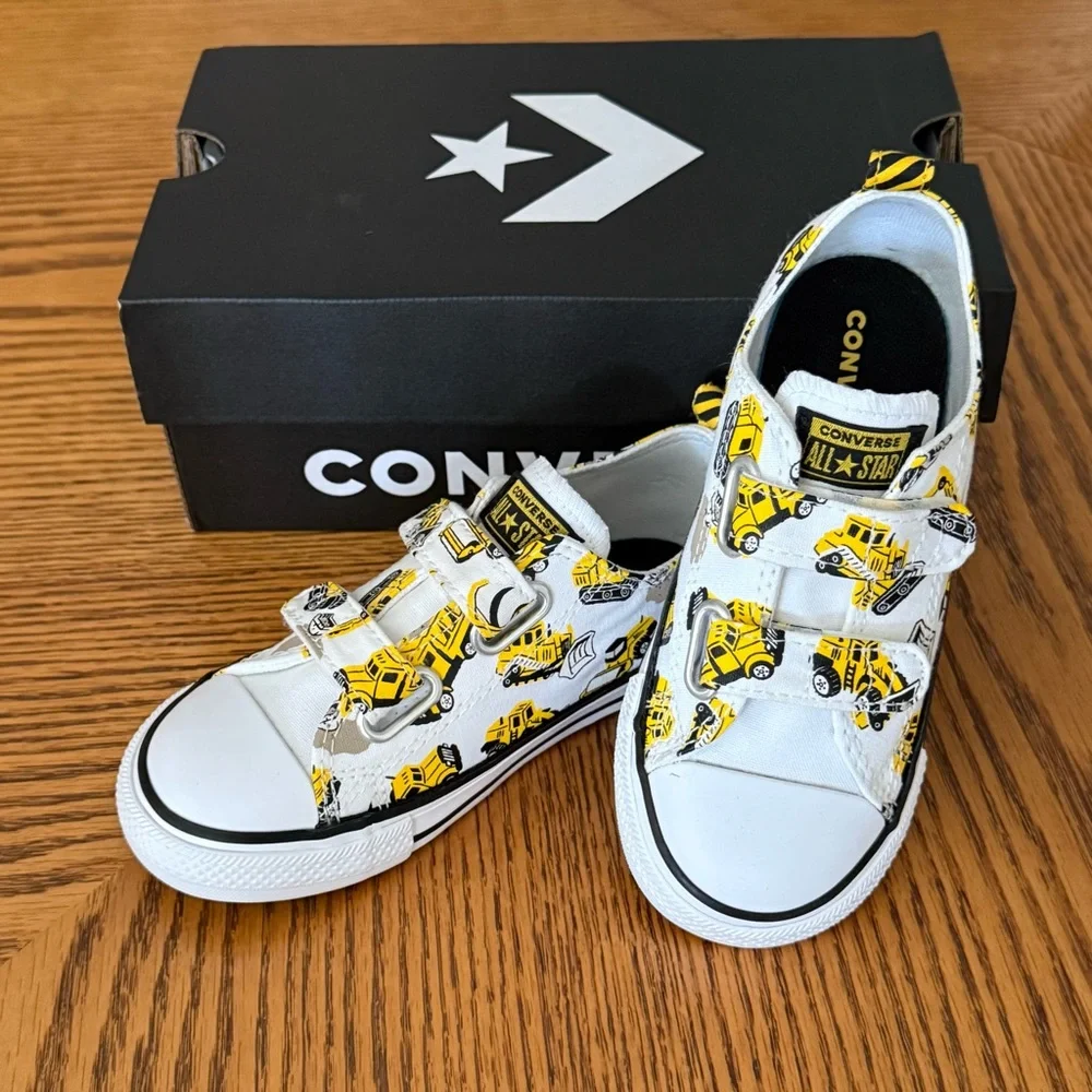 CONVERSE Chuck Taylor All Star Construction Sneakers - White/Yellow